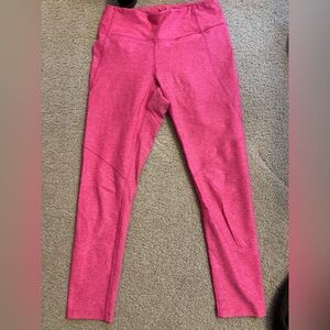 Outdoor Voices 3/4 Warmup Legging Flamingo Pink Cropped Pants Size Small S